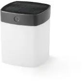 Konstsmide Assisi neliö solcell LED 1W Himmennettävä harmaa. 7806-302