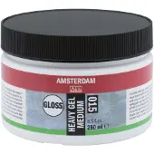 Amsterdam 015 Heavy gel medium kiiltävä - 250ml