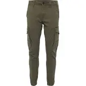 Jack & Jones Gargohousut 'JJIPaul JJFlake' tummanvihreä