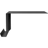 Nichba-Design Shelve02 seinähylly, vasen, musta