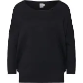 Saint tropez A2561, Milasz R-Neck Pullover - Black - S