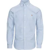 Ralph Lauren for man. 710549084007 Slim Fit Oxford Shirt blue (S), Casual, Cotton, Long sleeve