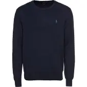 Ralph Lauren for man. 710684957001 Slim fit cotton jersey navy (XXL), Casual, Classic