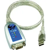 Moxa – USB-sarjaporttisovitin, RS-232, DB9 uros, 10cm (UP-1110)