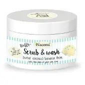Nacomi Fluffy Sweet Coconut-Banana Foam 180 ml kuorinta & pesu