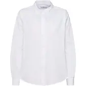 Pieces Pcirena Ls Oxford Shirt Wvn Noos - White - XS
