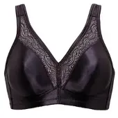 Swegmark Stars Soft Bra Creme - Black - 95 E