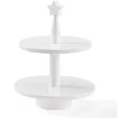 Kids Concept Cake Stand Bistro - White - ONE SIZE