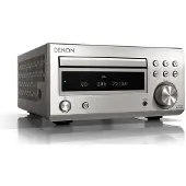 Denon RCD-M41 -stereovahvistin CD-soittimella, hopea
