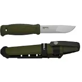 Morakniv Mora Kansbol 12645 bushcraft knife with multimount sheath, green