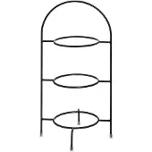 Cult Design - Orient Lautasteline 43 cm 3 kerrosta Musta