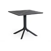 Nardi , Clip pöytä 80x80 cm Anthracite