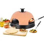 Emerio - Pizzarette Pizzauuni Terrakotta