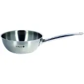 De Buyer Prim'Appety pyöreä soteerauspannu ruostumaton teräs 24 cm 1,5 L