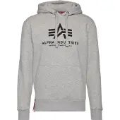 Alpha industries Collegepaita 'Basic' harmaa