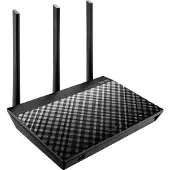 Asus RT-AC1900U -reititin, Wi-Fi 5, AC1900, Dual-band, modeemilla, musta