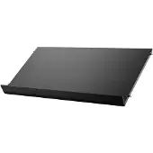 String lehtihylly puu saarni musta petsattu, 78x30 cm