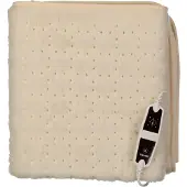 Beurer UB 53 Cocooning patjanlämmitin - 150x80 cm - 60 Watt - Valkoinen - Pehmeä fleece ja kuitukangas
