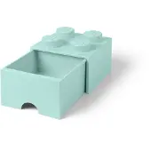 LEGO 4-nastainen vaaleansininen'säilytyspalikkalaatikko 5005714