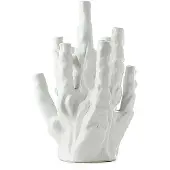 Pols Potten Vase Coral - White - L25X W20X H35CM