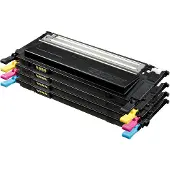 Samsung CLT-P4092C, nelipakkaus, musta/syaani/magenta/keltainen värikasetti, 1500 sivua, 1000 sivua, Musta, Syaani, Magenta, Keltainen, 4 kpl