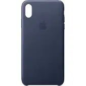 Apple Takakansi matkapuhelimelle nahka iPhone Xs Max Keskiyön sininen