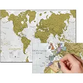 Maps International Scratch the World: Scratch Map of the World