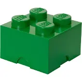LEGO Storage Brick 4 säilytyslaatikko, vihreä