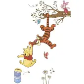 RoomMates Liimaa & irrota Disney Nalle Puh Swinging for honey sisustustarra