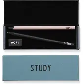 Design Letters Textile Pencil Case - Green - ONE SIZE