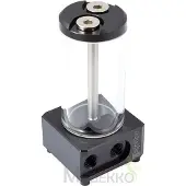 Aqua Computer aqualis DDC 100ml -nestesäiliö, nanopinnoite, G1/4", musta/läpinäkyvä