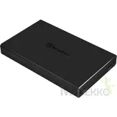 Silverstone SST-TS13B Ulkoinen USB 3.1 tallennuskotelo 2.5" SATA-levylle, musta
