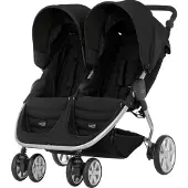 Britax B-AGILE DOUBLE Cosmos Black tuplaratas