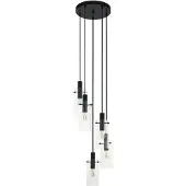 Eglo 97368 - Kattokruunu narulla MONTEFINO 5xE27/60W/230V