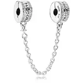 Pandora hopeinen turvaketju 792057CZ-05