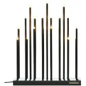 Smak Design - Elflugan Grande Sähkökynttelikkö 50x12,5 cm Antrasiitti