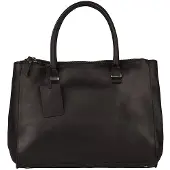 Burkely Vintage Käsilaukku Nahka 35 cm Musta