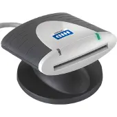 Omnikey 3121 -älykortinlukija, USB-A, harmaa/läpinäkyvä