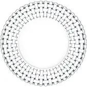 Nachtmann Bossa Nova lautanen 27 cm, 2-pakkaus Kirkas