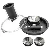 Magimix 17501, Kiinnityspakkaus, Musta, Ruostumaton teräs, 194 mm, 204 mm, 255 mm, 1,4 kg