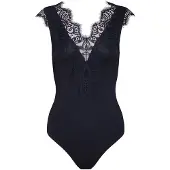 Pieces Pcilu Bodystocking Noos - Black - L
