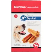 Dogman Sticks dental M/L-koko 28 kpl purutikku