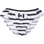 Petit Crabe Zoe Bikinihousut, Blue/White/Blue 146-152