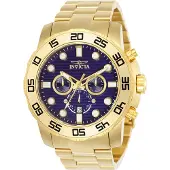 Invicta Miesten kello 22228 Pro Diver Sininen/Kullansävytetty teräs