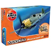 Airfix J6001, Pienoismallikiinteäsiipinen ilma-alus, Kokoamispakkaus, Messerschmitt Bf109e, Ei sukupuolirajoitusta, Muovi, 36 kpl