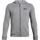 Under Armour EU Cotton Fleece Full Zip Huppari, Steel L
