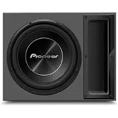 Pioneer TS-A300B, 30,5 cm (12"), Esiladattu alibassokaiutin, Passiivinen alibassokaiutin, 500 W, 20 - 2600 Hz, 2 Ω (1025915)