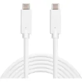 Sandberg 2.0 USB-C -kaapeli, PD 65W, 2m, valkoinen