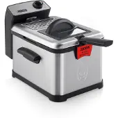 Princess Superior Fryer -rasvakeitin 3L 3200W Musta/Ruostumaton teräs