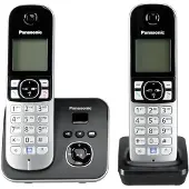 Panasonic Kx-tg6822gb Langaton Lankapuhelin 2 Yksiköt